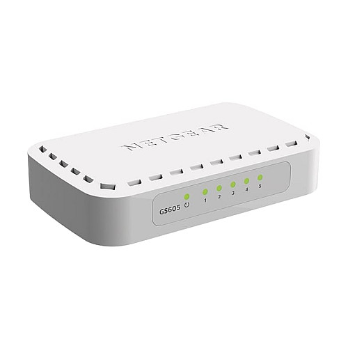 Коммутатор NETGEAR GS605 5xGE, Неуправляемый