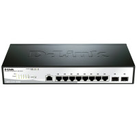 Комутатор D-Link DGS-1210-10/ME 8xGE, 2xSFP