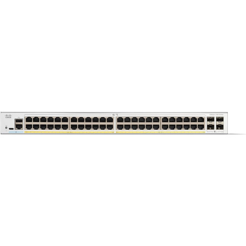 Комутатор Cisco Catalyst 1300X 48xGE, PoE, 4x10G SFP+