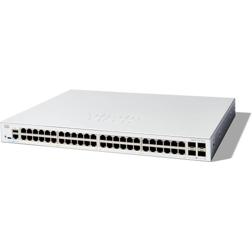 Комутатор Cisco Catalyst 1300X 48xGE, 4x10G SFP+