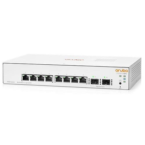 Коммутатор HPE Aruba Instant On 1930, 8xGE, 2xGE SFP ports, LT Warranty