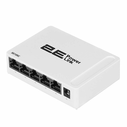 Коммутатор 2E PowerLink SG105C, 5xGE, Неуправляемый