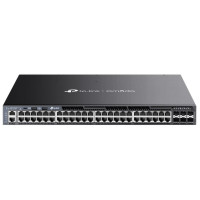 Коммутатор TP-LINK SG6654XHP 48xGE (48xPoE), 6xSFP+, 1440Вт, Управляемый L3