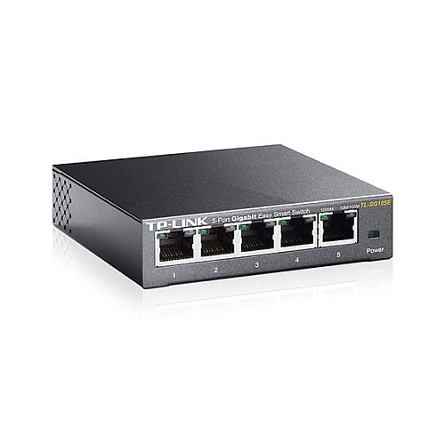 Комутатор TP-LINK TL-SG105E 5xGE, WebSmart