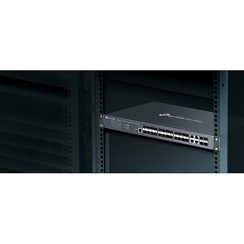 Комутатор TP-LINK SG3428XF 24xSFP, 4xSFP+, Керований L2