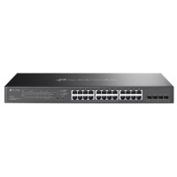 Коммутатор TP-LINK SG2428LP 24xGE(16xPoE), 4xSFP, 150Вт, управляемый