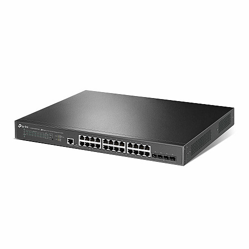 Коммутатор TP-LINK TL-SG3428XPP-M2 24x2.5GE (24xPoE), 4xSFP+, 500Вт, Управляемый L2