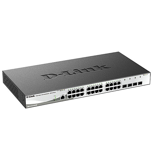Комутатор D-Link DGS-1210-28X/ME 24xGE, 4xSFP+