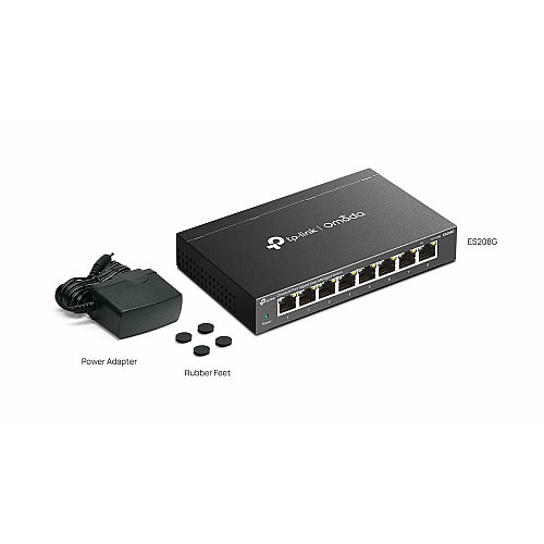 Комутатор TP-LINK ES208G  8xGE, WebSmart