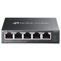 Коммутатор TP-LINK ES205GP 5xGE (4xPoE), 65.2Вт, WebSmart