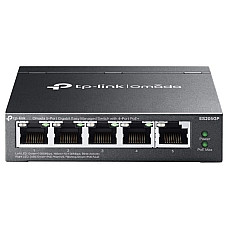 Комутатор TP-LINK ES205GP 5xGE (4xPoE), 65.2Вт, WebSmart
