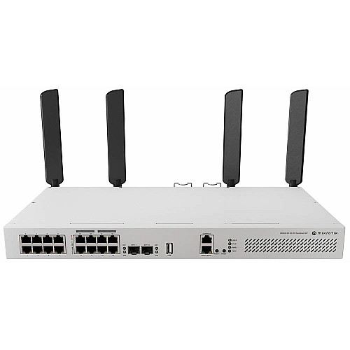 Коммутатор MikroTik Cloud Router Switch CRS418-8P-8G-2S+5axQ2axQ-RM
