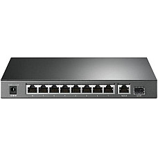 Комутатор TP-LINK TL-SG1210P 8xGE (8xPoE), 1xSFP, 63Вт, Некерований
