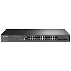 Комутатор TP-LINK SG3428 24xGE, 4xSFP, Керований L2