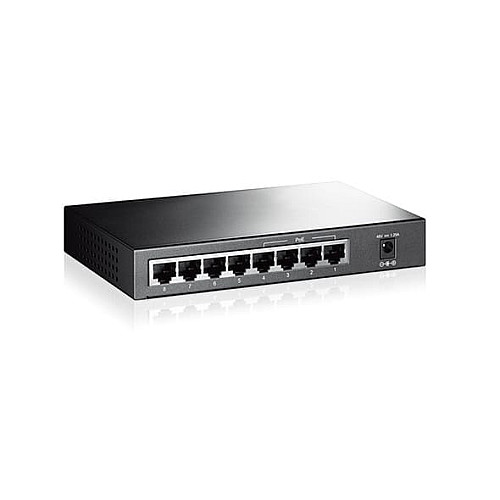 Комутатор TP-LINK TL-SF1008P 8xFE (8xPoE), 65Вт, Некерований