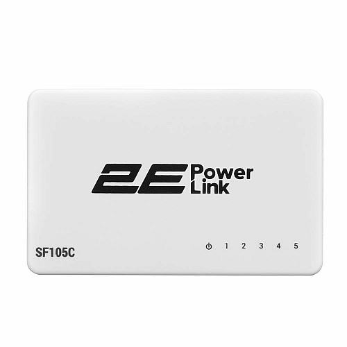 Комутатор 2E PowerLink SF105C, 5xFE, Некерований