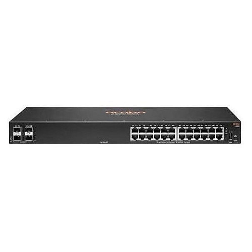 Комутатор HPE Aruba 6100, 24xGE, 4xSFP+ Ports, LT Warranty