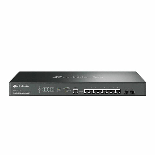 Коммутатор TP-LINK SG3210XHP-M2 8x2.5GE (8xPoE), 2x10GE SFP+, 240Вт, Управляемый L2