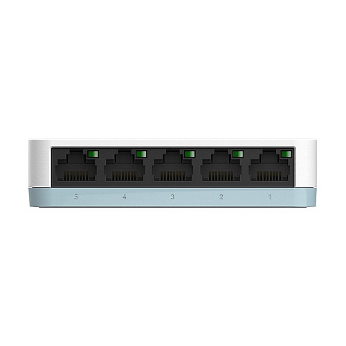Комутатор D-Link DGS-1005D 5xGE, Некерований
