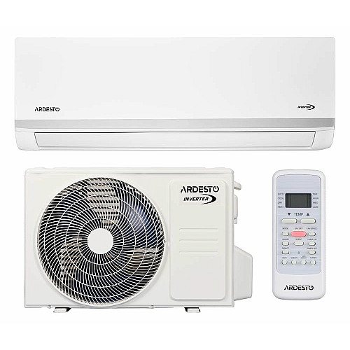 Кондиціонер ARDESTO ACM-24ERP-R32-WF-AG-S 70м2 інвертор 24000BTU 7.0кВт A++/A+ -20°С Wi-Fi R32 білий