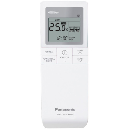 Кондиціонер Panasonic Etherea 70м2 інвертор 24000BTU 7.1кВт A++/A+ -20°С Wi-Fi R32 білий