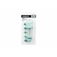 Шприц кондитерський з насадками ARDESTO Tasty baking, 19x6.5x4.5см, пластик, блакитний