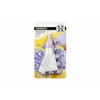 Мішок кондитерський з насадками ARDESTO Tasty baking,  26.8x13.4см, пластик, ліловий