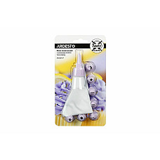 Мішок кондитерський з насадками ARDESTO Tasty baking,  26.8x13.4см, пластик, ліловий