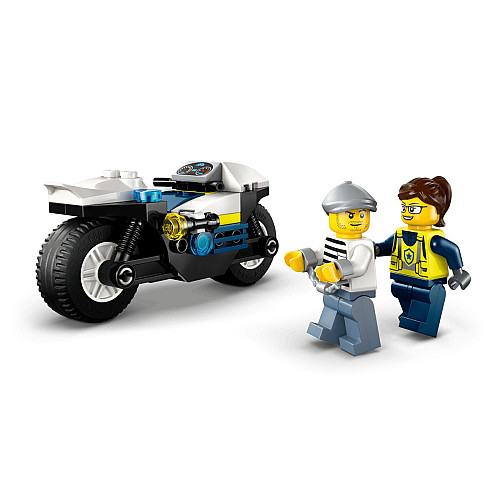 Конструктор LEGO City  Переслідування на поліцейському мотоциклі