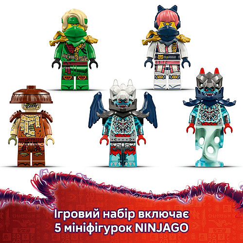 Конструктор LEGO Ninjago Реактивний робот Ллойда