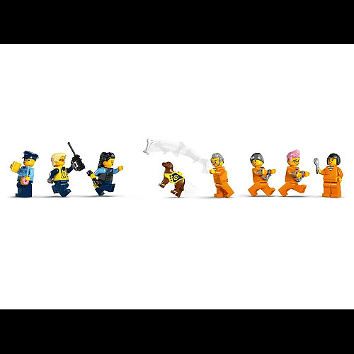 Конструктор LEGO City Поліцейський острів-в'язниця
