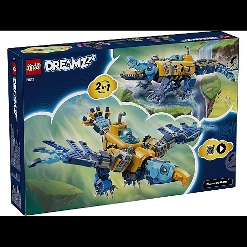 Конструктор LEGO DREAMZzz Підводний човен-крокодил