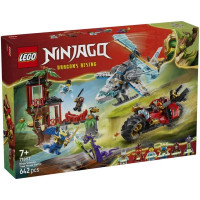 Конструктор LEGO Ninjago Автомобильная битва ниндзя у дома на дереве