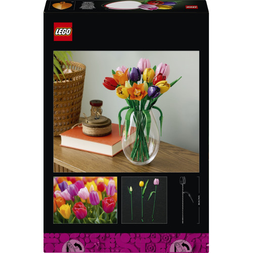 Конструктор LEGO Botanicals Букет тюльпанів