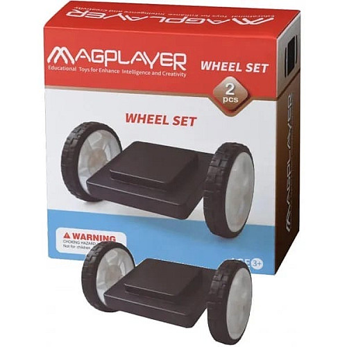 Конструктор Magplayer Платформа на колесах 2ел