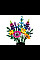Конструктор LEGO Icons Botanicals Букет польових квітів
