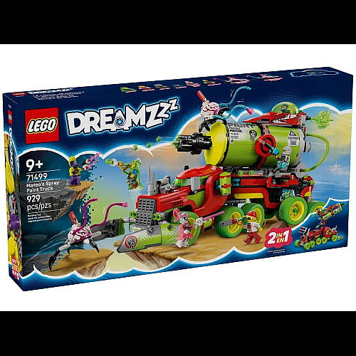 Конструктор LEGO Dreamzzz Вантажівка Матео з аерозольною фарбою