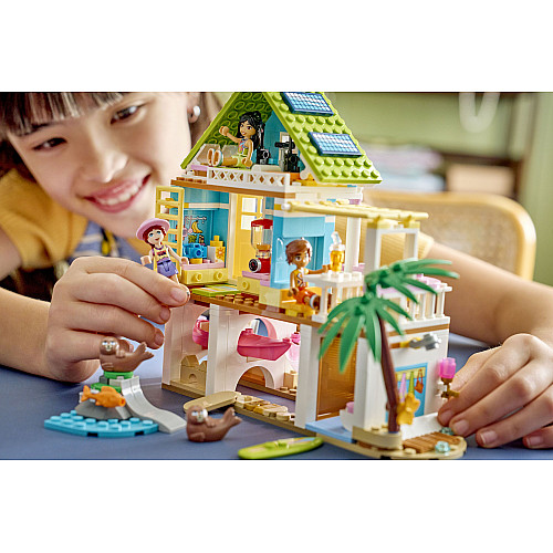Конструктор LEGO Friends Пляжный домик с морскими котиками