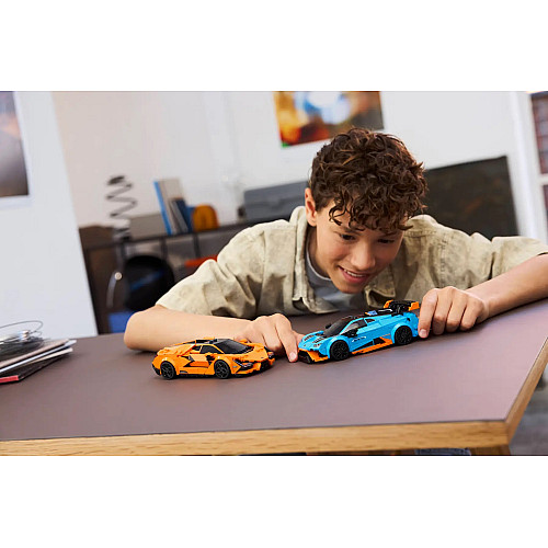 Конструктор LEGO Speed Champions Lamborghini Revuelto та Huracan STO