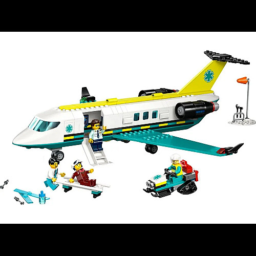 Конструктор LEGO City Літак швидкої медичної допомоги