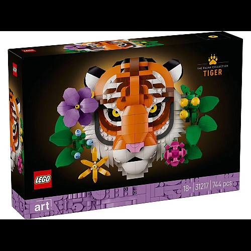 Конструктор LEGO Art Колекція фауни - Тигр