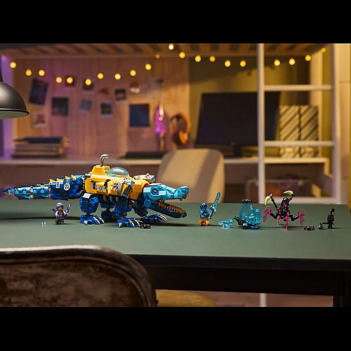 Конструктор LEGO DREAMZzz Підводний човен-крокодил