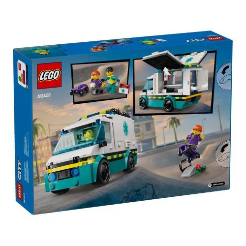 Конструктор LEGO City Швидка допомога