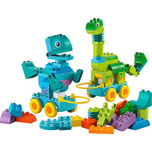 Конструктор LEGO DUPLO Town Динозаври на колесах 3в1