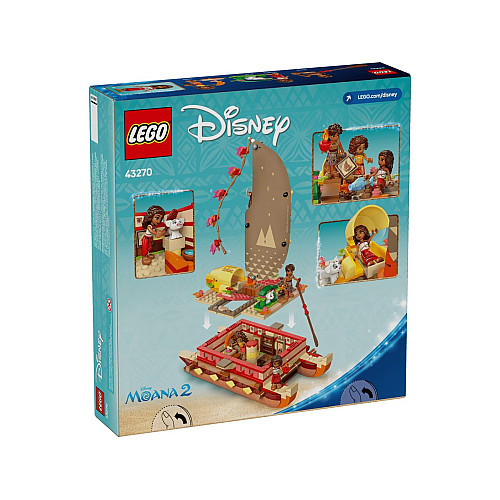 Конструктор LEGO Disney Princess Пригодницьке каное Ваяни