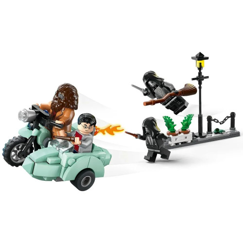 Конструктор LEGO Harry Potter Геґрід і Гаррі: Втеча з Тисової вулиці
