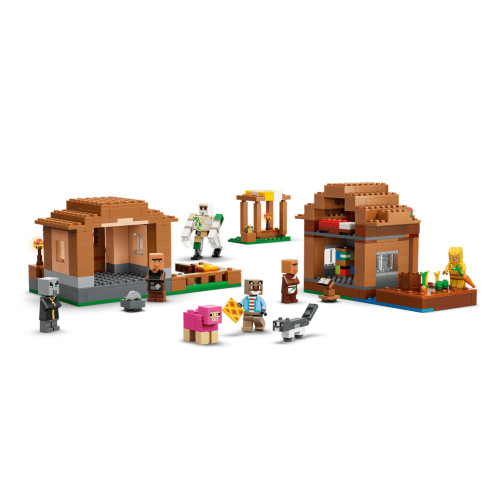Конструктор LEGO Minecraft Напад викликача на село