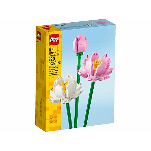 Конструктор LEGO Iconic Botanicals Цветы лотоса