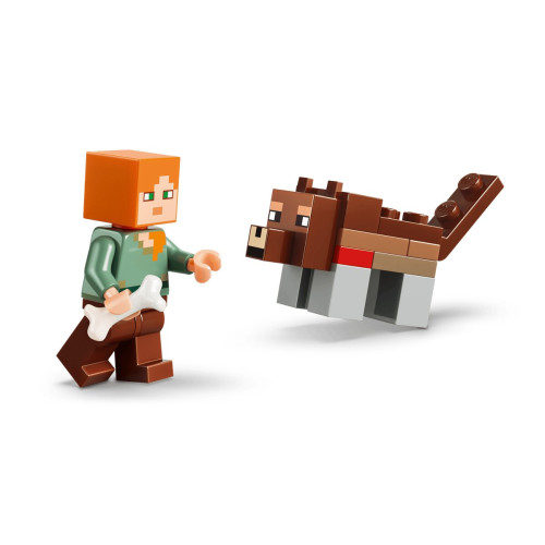 Конструктор LEGO Minecraft Пригода першої ночі
