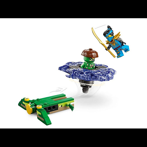 Конструктор LEGO Ninjago Ния против спинера монстра-мутанта